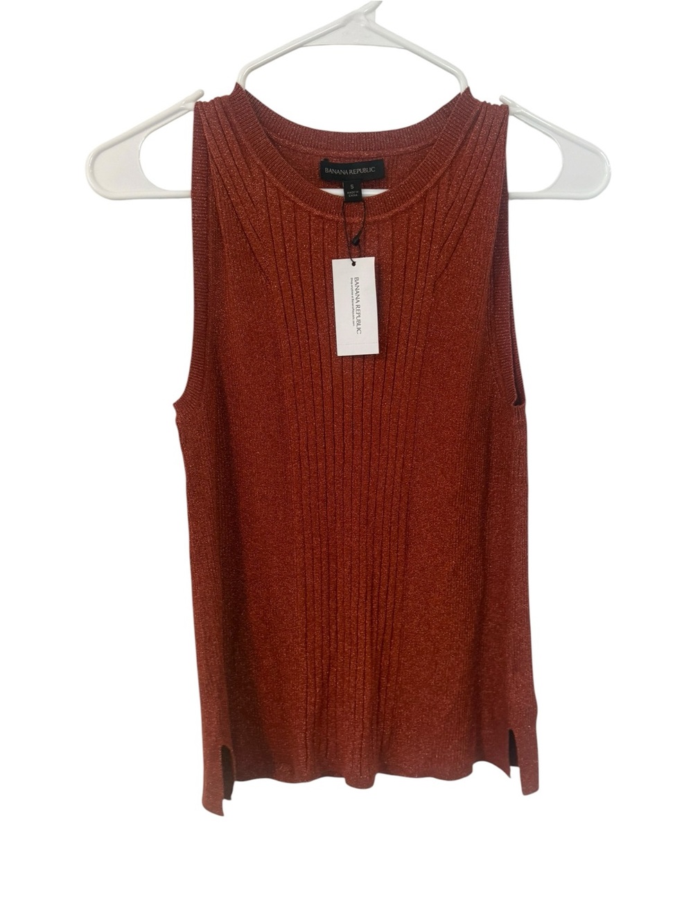 Banana Republic Women's Knit Sleeveless Top NWT size small